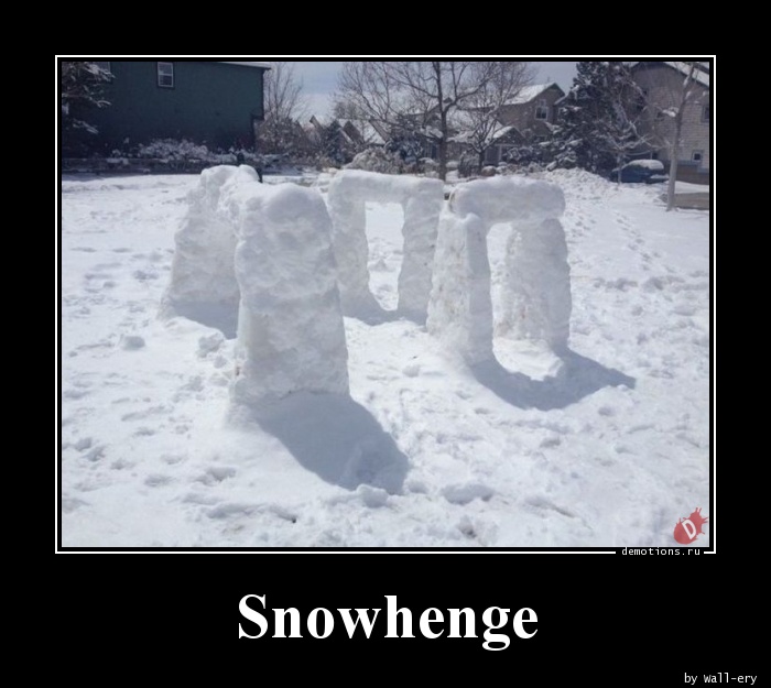 Snowhenge