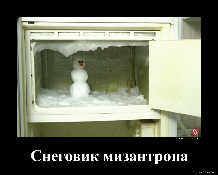 Снеговик мизантропа